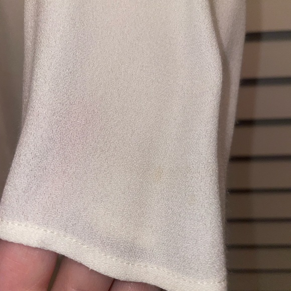 White Longsleeve Reformation Dress Size 8 - Picture 4 of 10